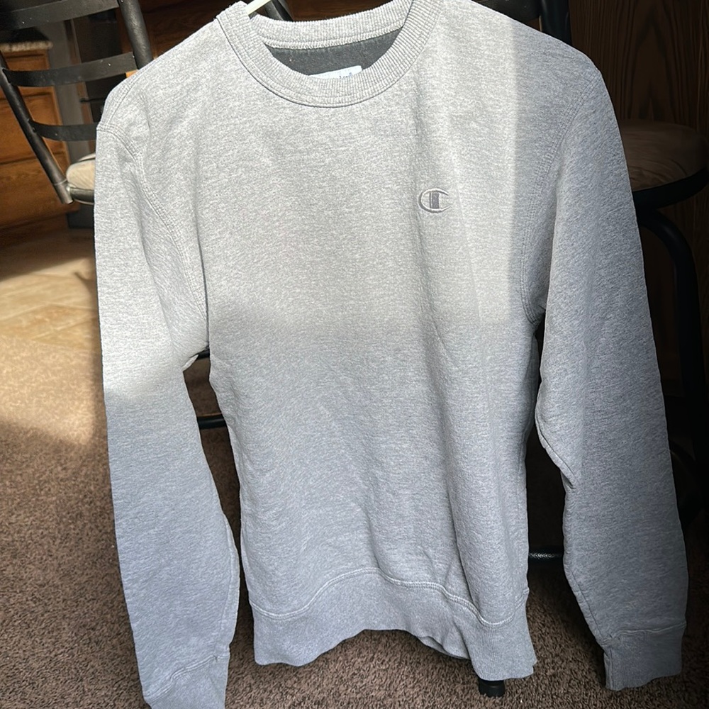 Champion grey sweatshirt